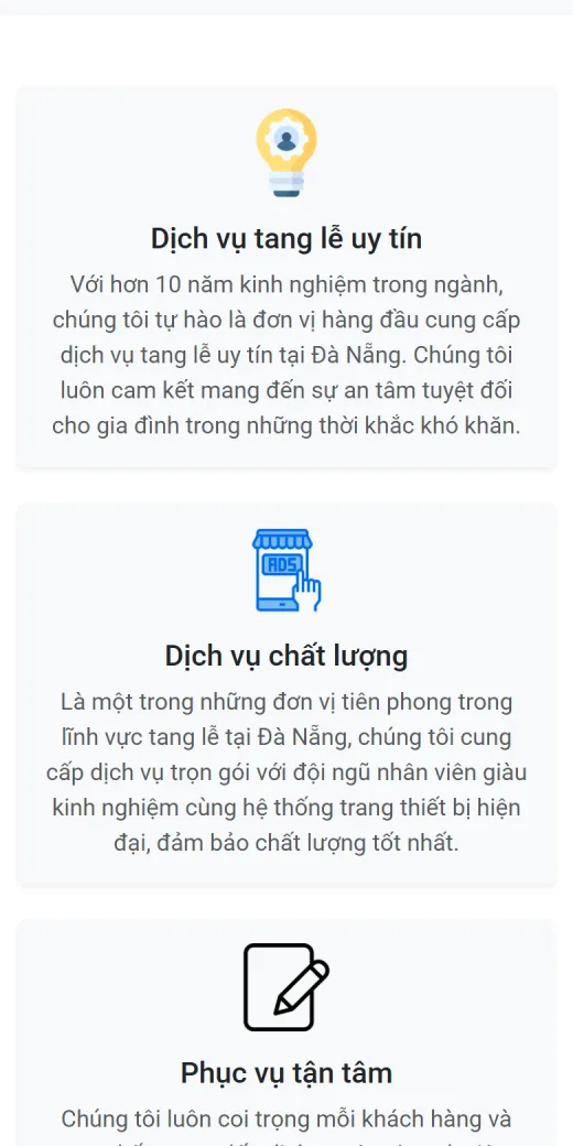 Dịch vụ tang lễ Nguyễn Hiền trên điện thoại: dịch vụ tang lễ